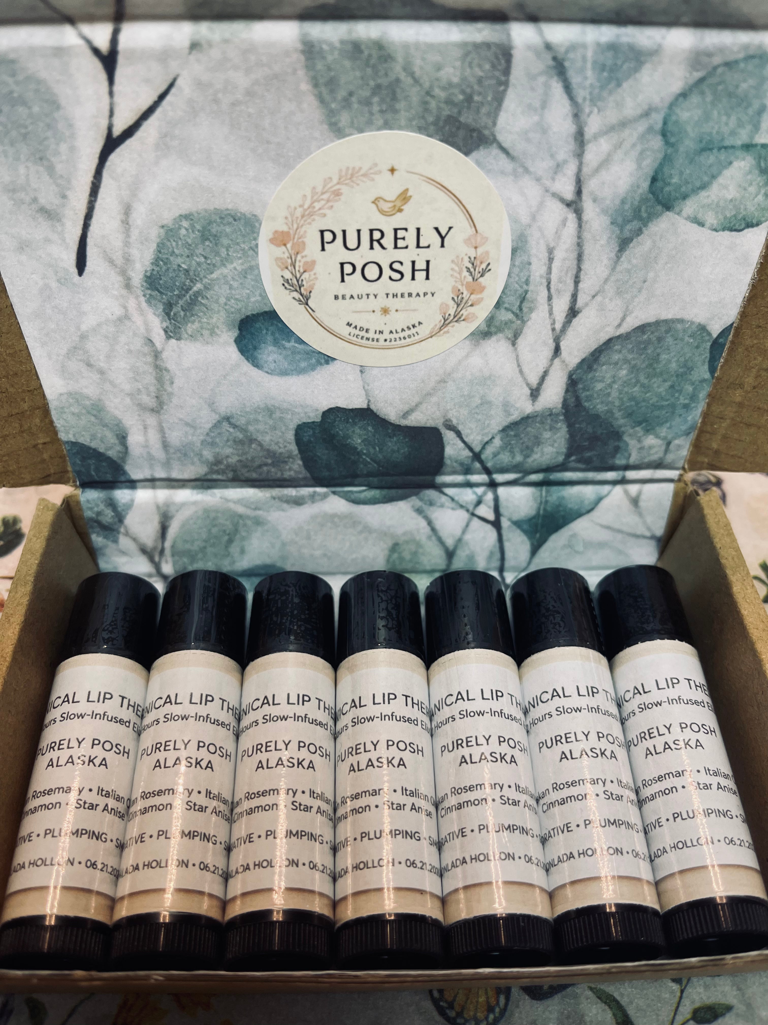 Botanical Lip Therapy – Rosemary & Spice Slow-Infused Lip set 7