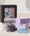 Spa & Relaxation Lavender Bloom Goat Milk Soap Gift Set- Decor