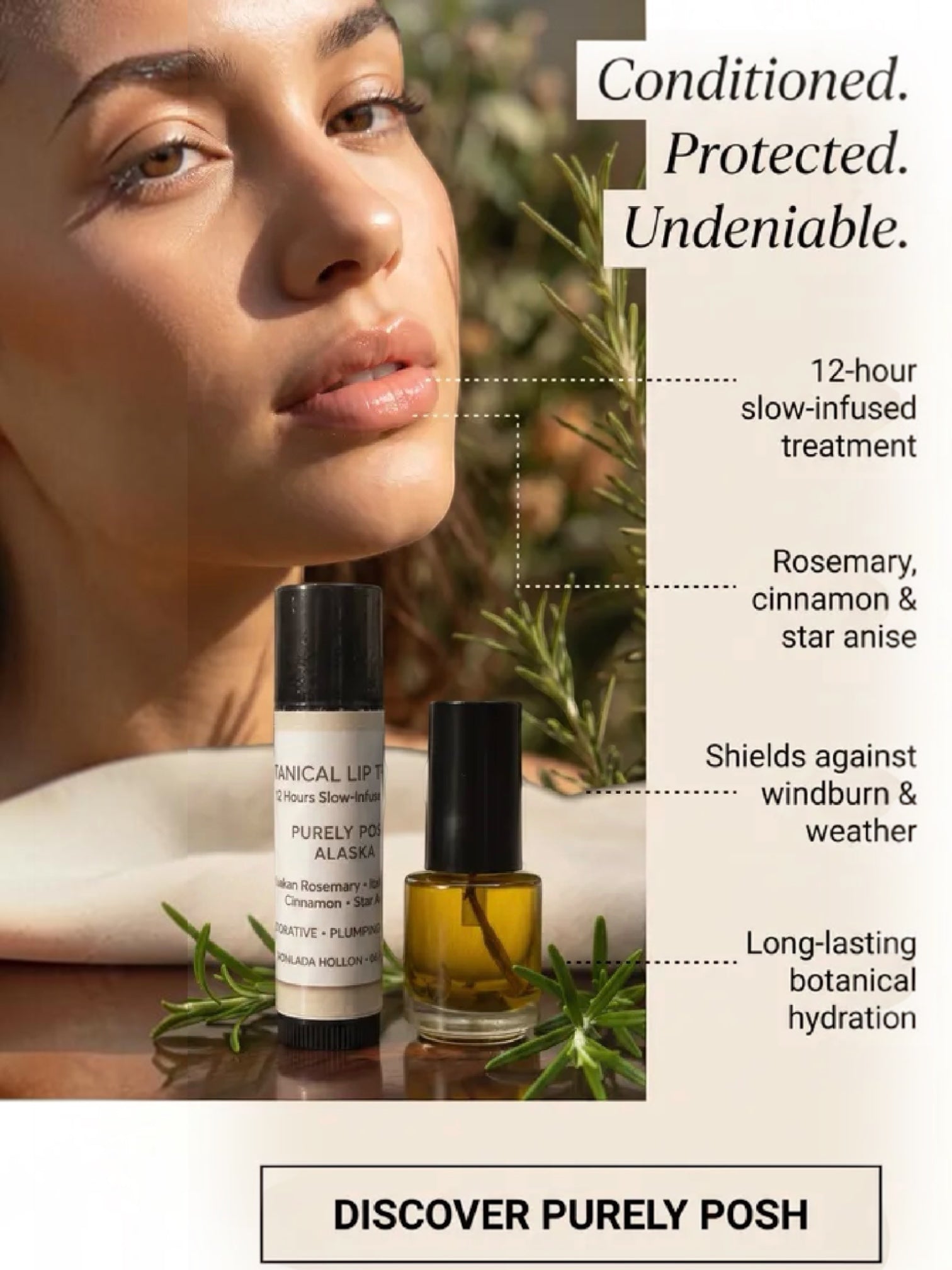 Botanical Lip Therapy – Rosemary & Spice Slow-Infused Lip set 7