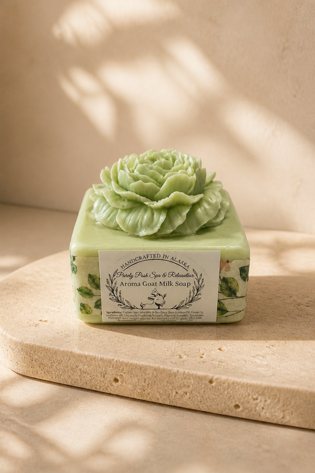 Purely Posh Spa & Relaxation – Aroma Goat Milk Soap & Candle Gift Set