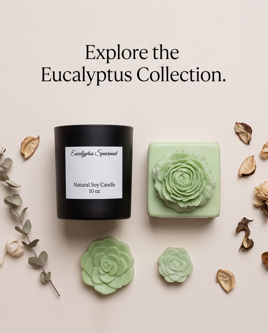 Purely Posh Spa & Relaxation – Aroma Goat Milk Soap & Candle Gift Set